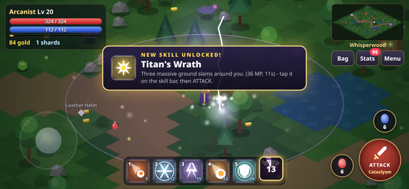 Arcanist casting Cataclysm